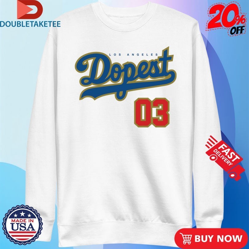 Los Angeles Dodgers Dopest 03 Streetwise Shirts