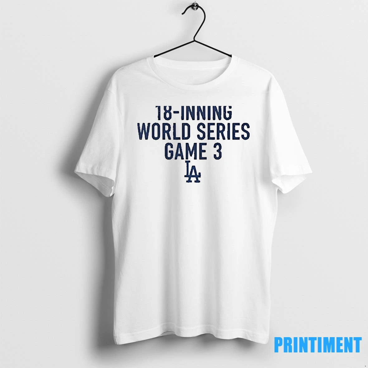 Los Angeles Dodgers Mlb Baseball I Survived An 18 Inning World Series Game 3 Tshirts Hoodie, Sweatshirt | InkNestWear.com