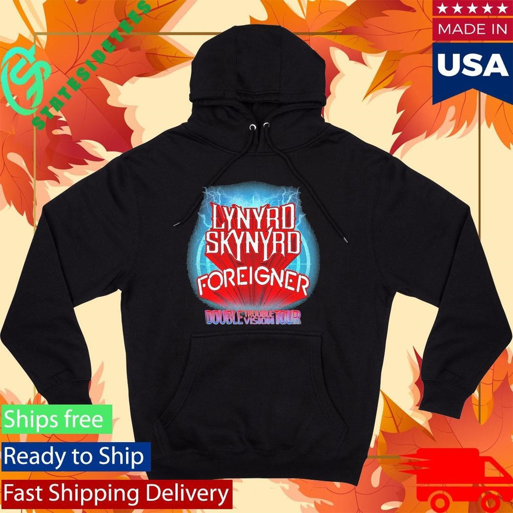Lynyrd Skynyrd Double Trouble Double Vision Tour Shirt