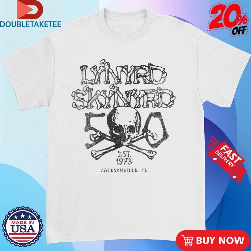 Lynyrd Skynyrd Est 1973 Jacksonville FL 50 Years Shirts