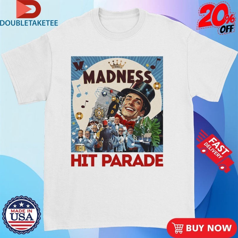Madness Hit Parade Album Shirts