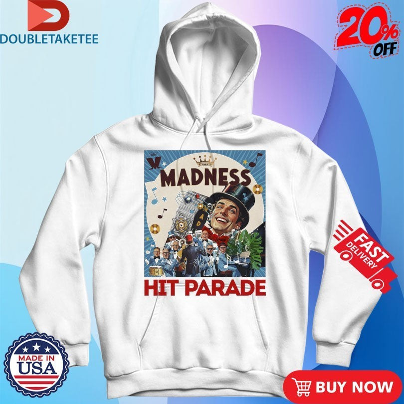 Madness Hit Parade Album Shirts