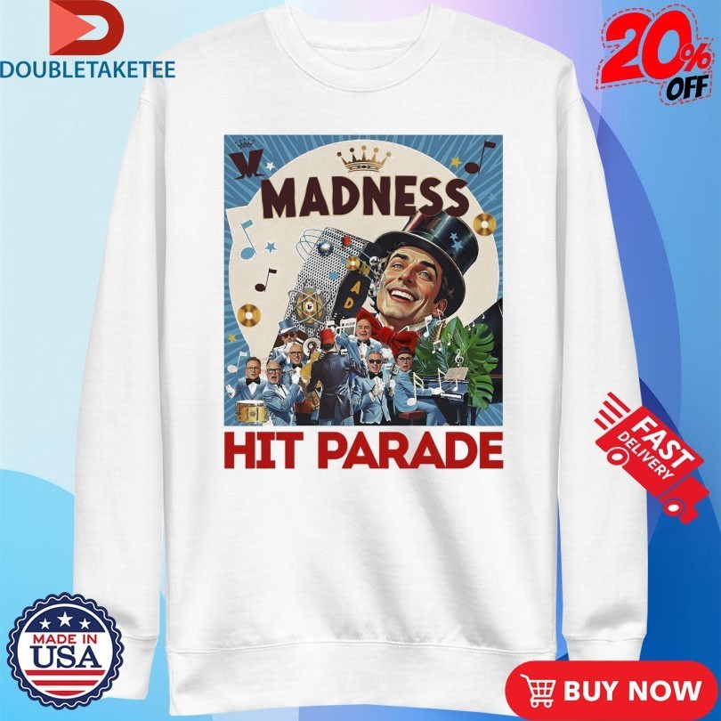 Madness Hit Parade Album Shirts
