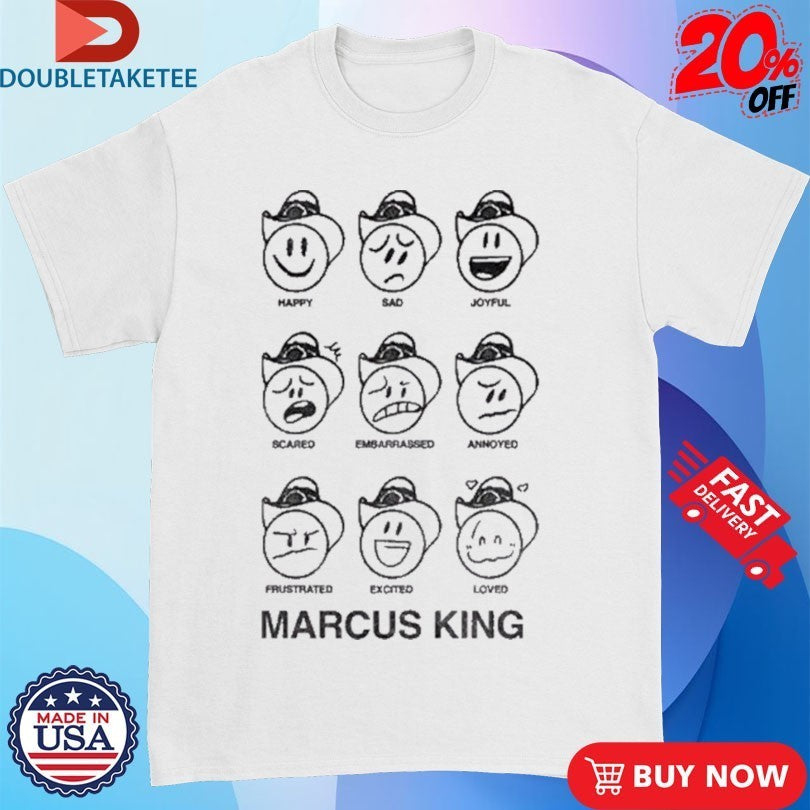 Marcus King Band Moods Emojis Shirts