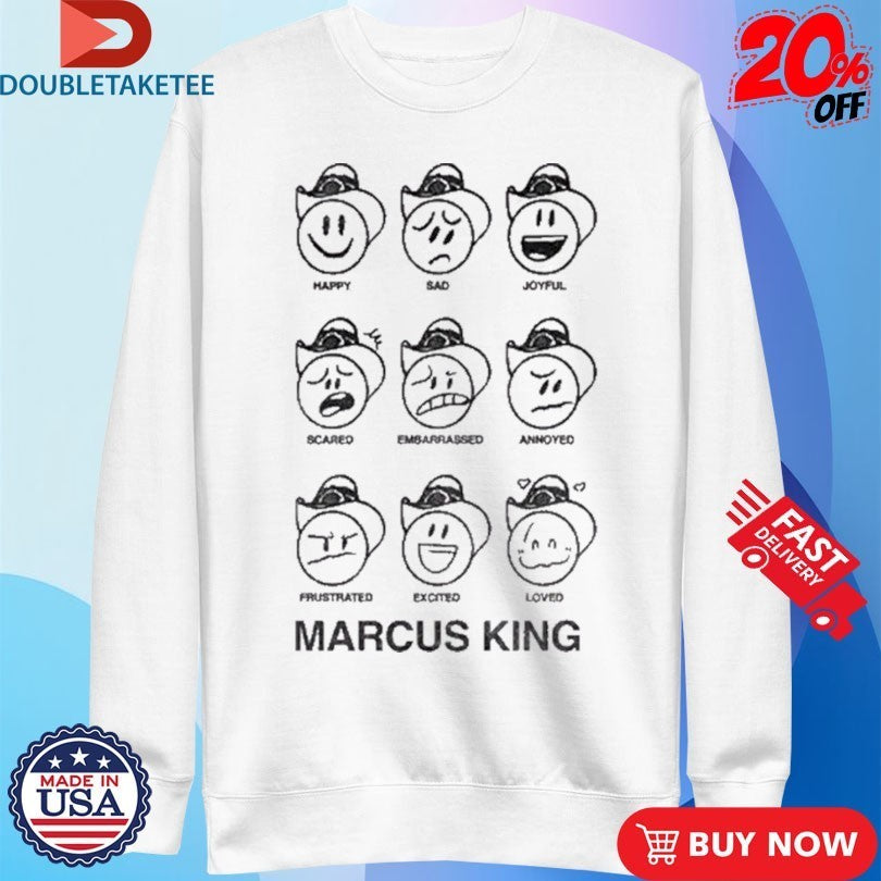 Marcus King Band Moods Emojis Shirts