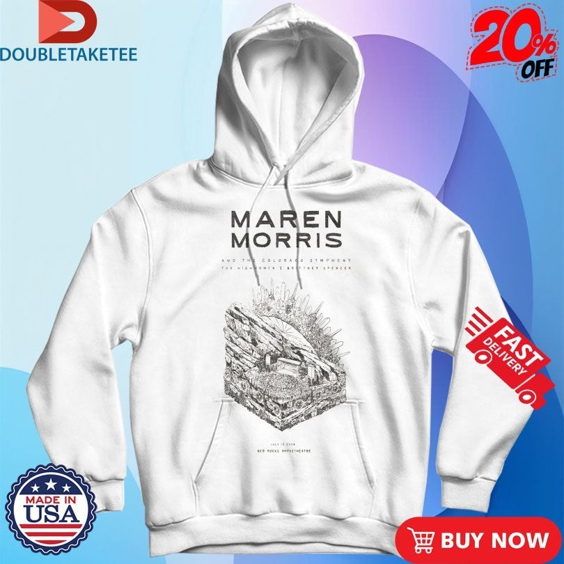 Maren Morris Jul 19 2026 Red Rocks Amphitheatre In Morrison CO Shirts