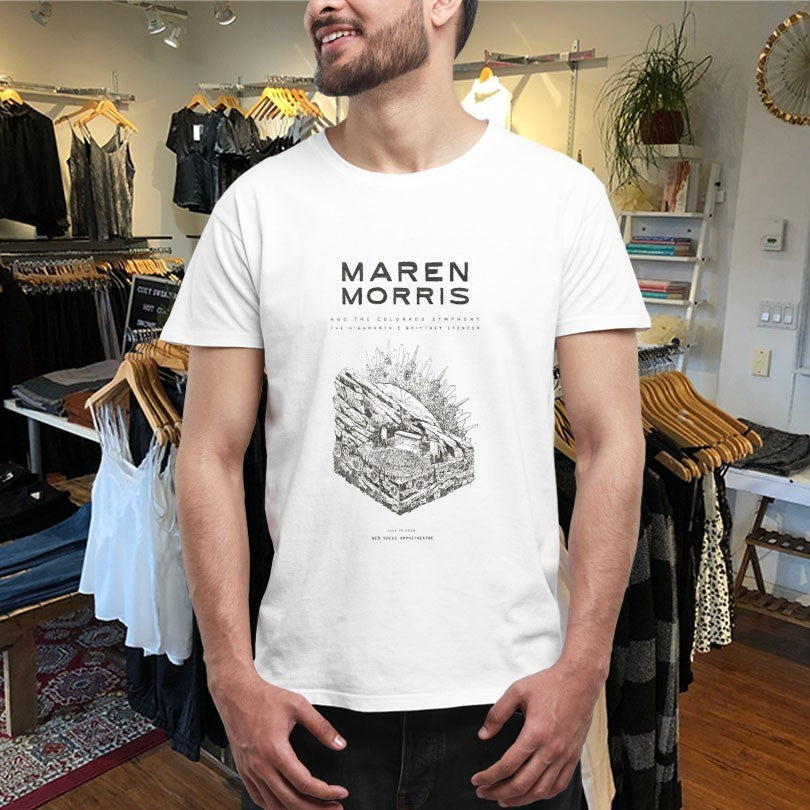Maren Morris Jul 19 2026 Red Rocks Amphitheatre In Morrison CO Shirts