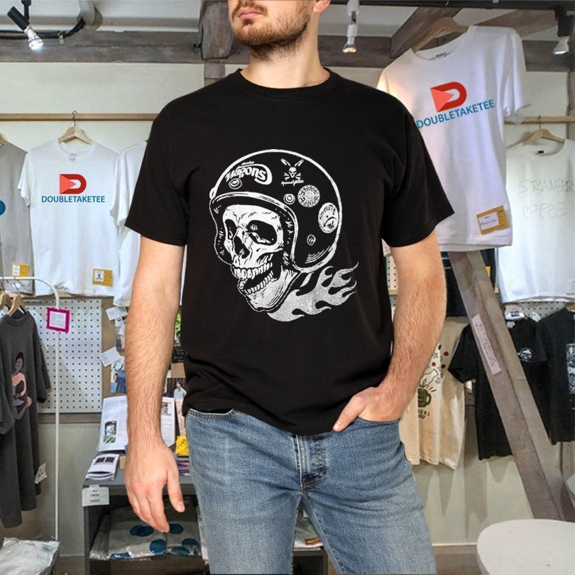 Massive Wagons Road Kill Skull Shirts