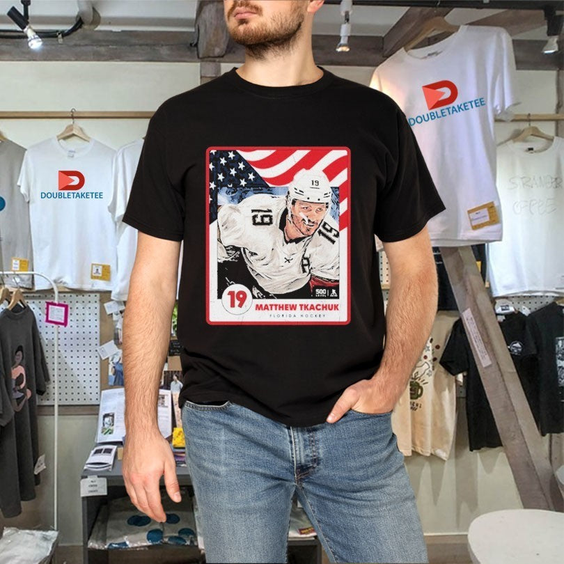 Matthew Tkachuk Florida Hockey Usa Card Shirts
