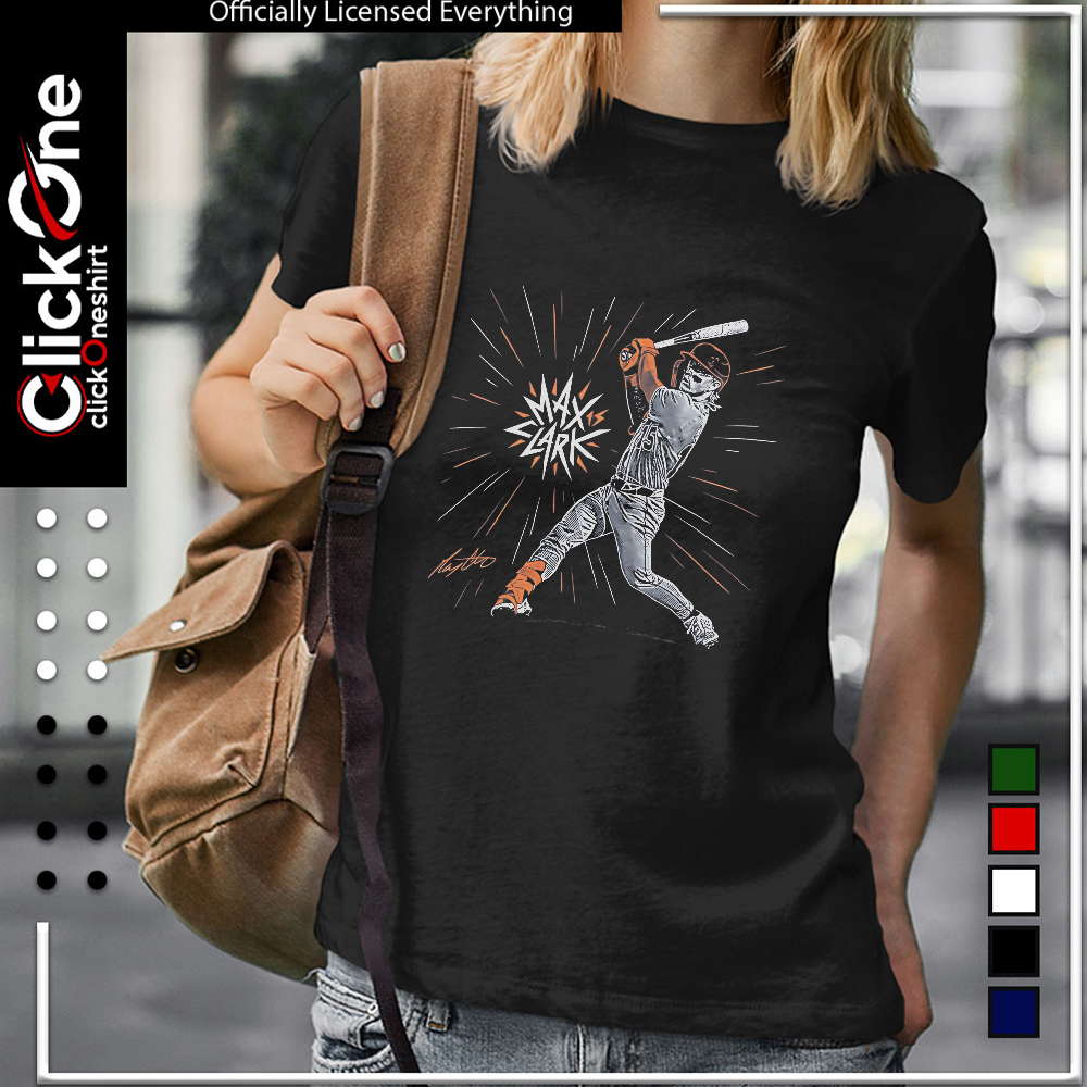 Max Clark Spark Detroit Tigers baseball signature shirt