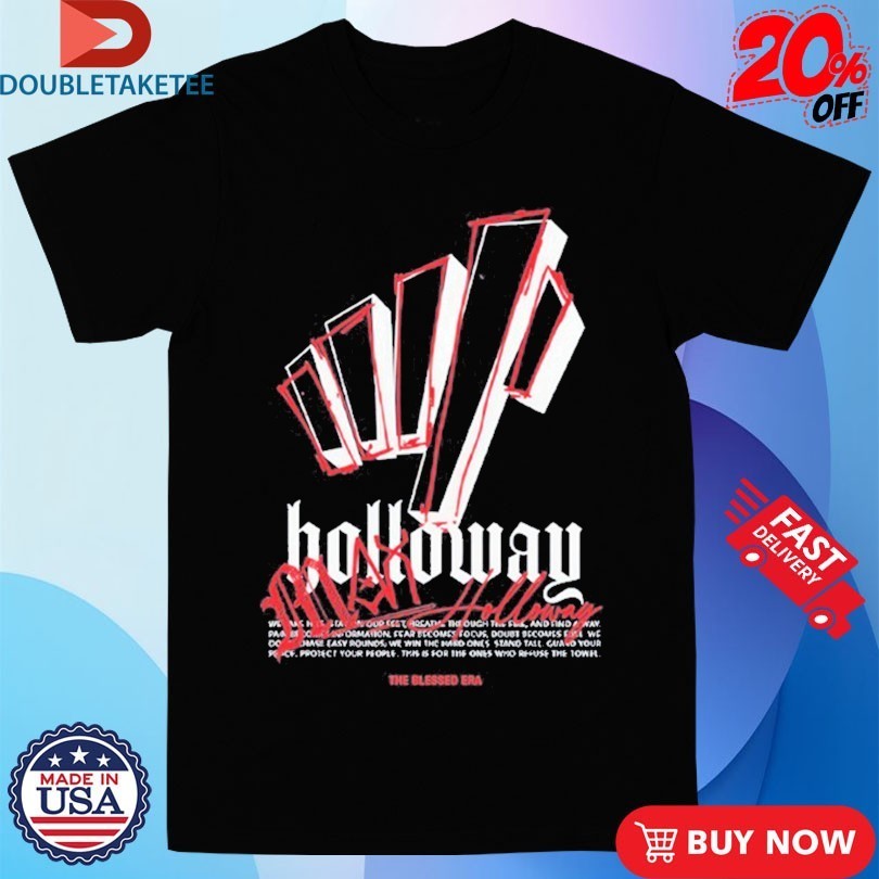 Max Holloway The Blessed Era Signature Shirts