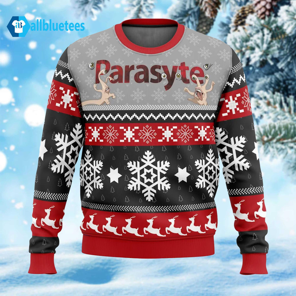Maxim Parasyte Ugly Christmas Sweater