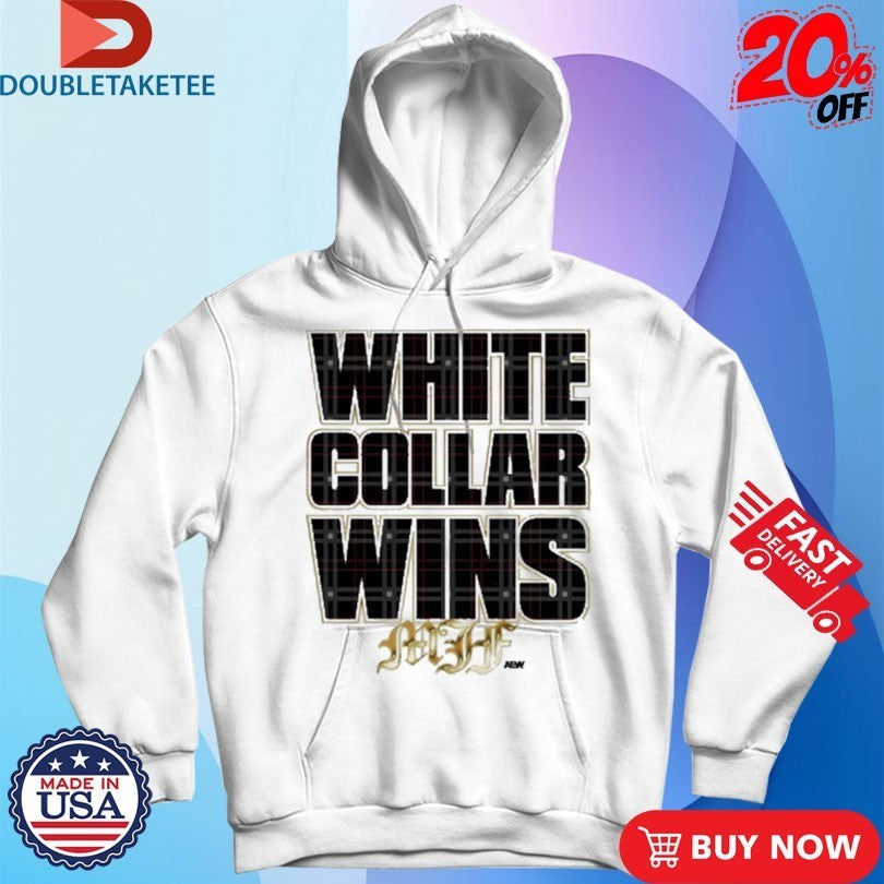 Maxwell Jacob Friedman MJF White Collar Wins AEW Shirts