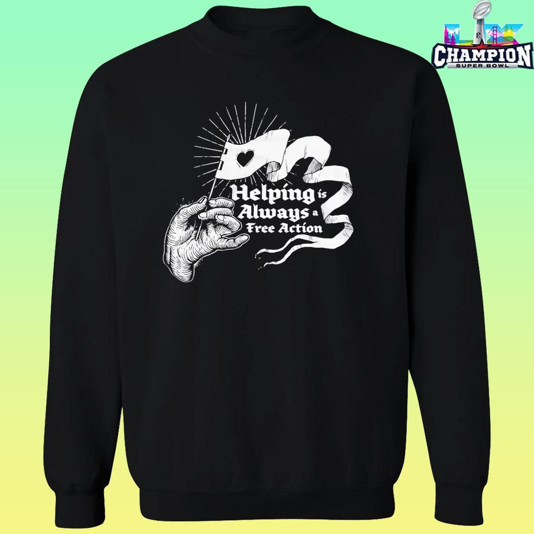 Mcelroy Helping Is Always A Free Action Shirt