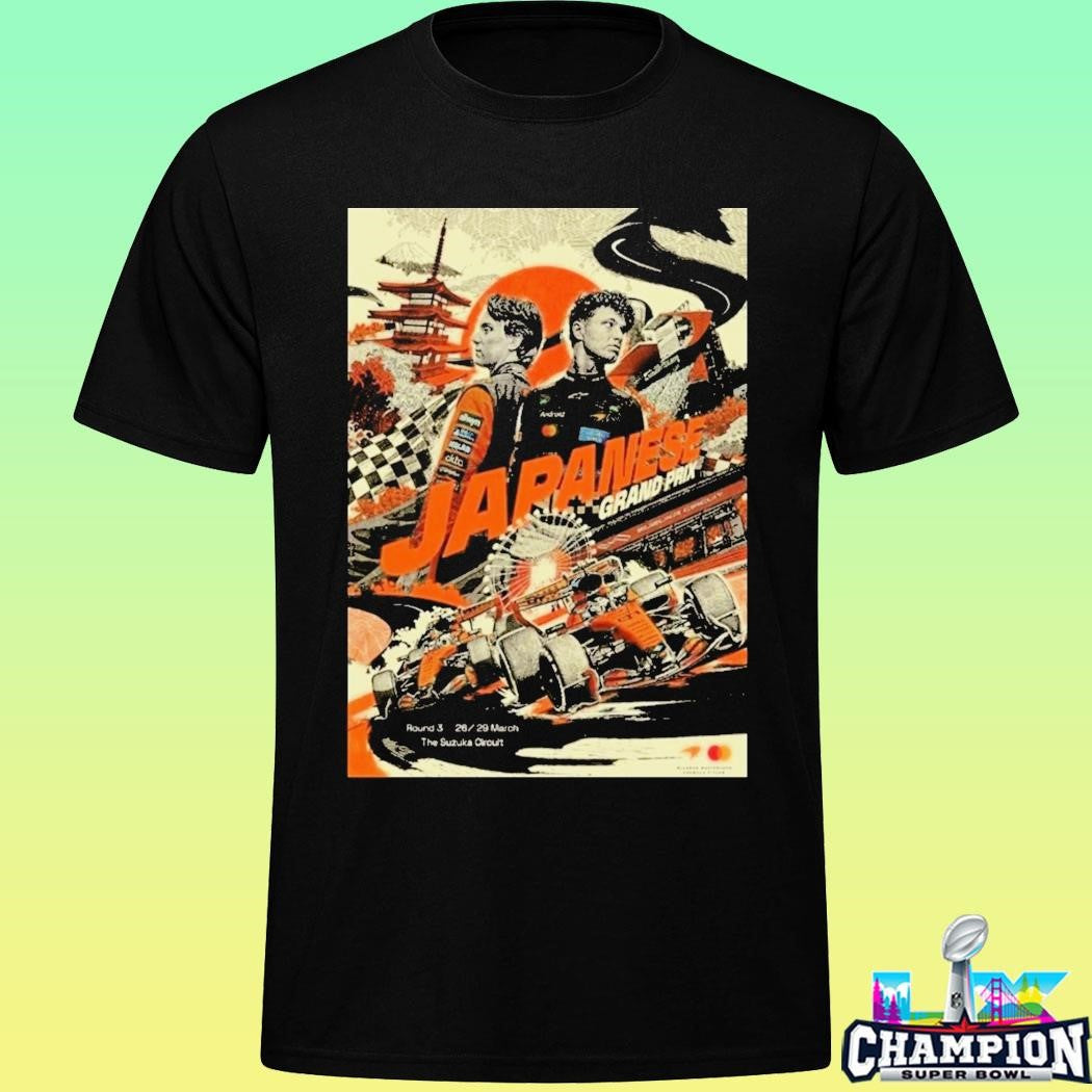 Mclaren Mastercard Formula 1 Team At Japanese Grand Prix 2026 The Suzuka Circuit On March 29 2026 Shirt