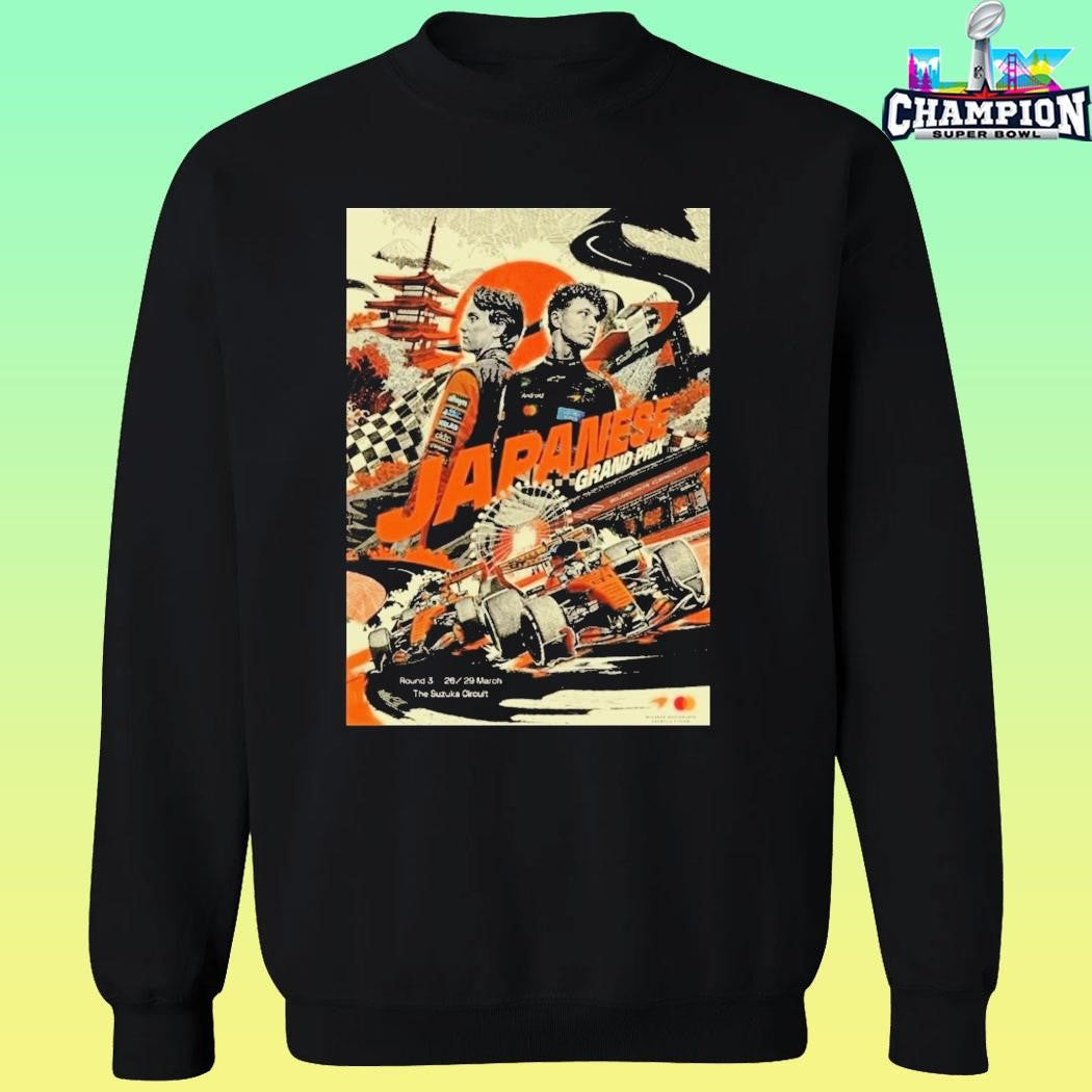 Mclaren Mastercard Formula 1 Team At Japanese Grand Prix 2026 The Suzuka Circuit On March 29 2026 Shirt