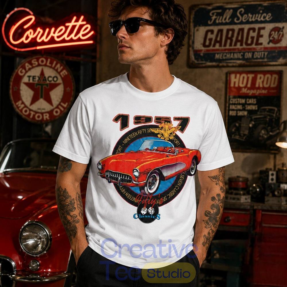 Meek Mill At The Fanatics Fest NYC 1990s 50s Classic Car T-Shirt