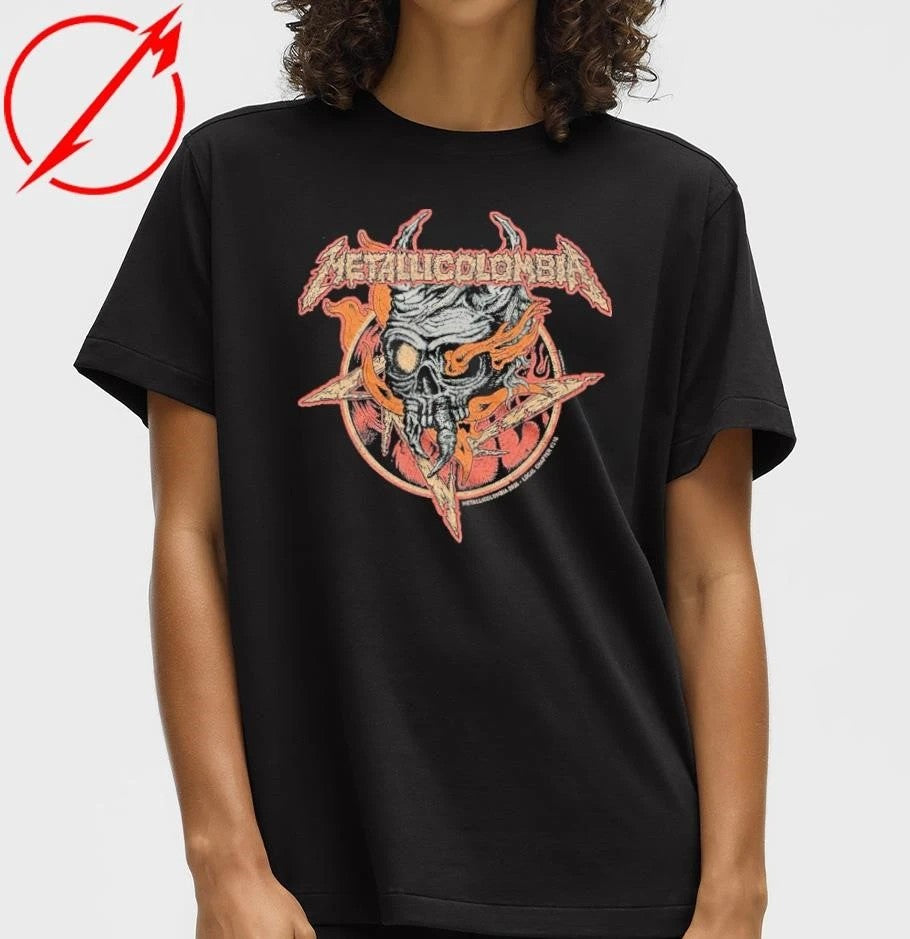 Metallica Colombia Metallicolombia Membresía Official 2026 T-shirt