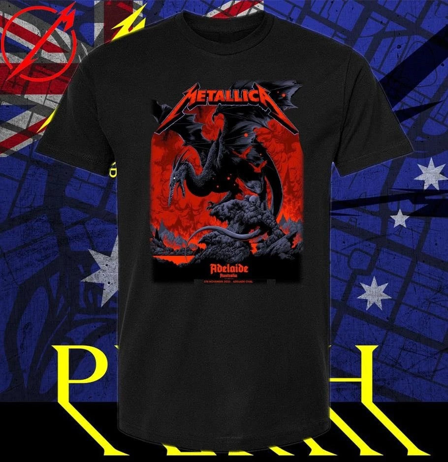 Metallica M72 Adelaide Pop-Up Shop T-Shirt