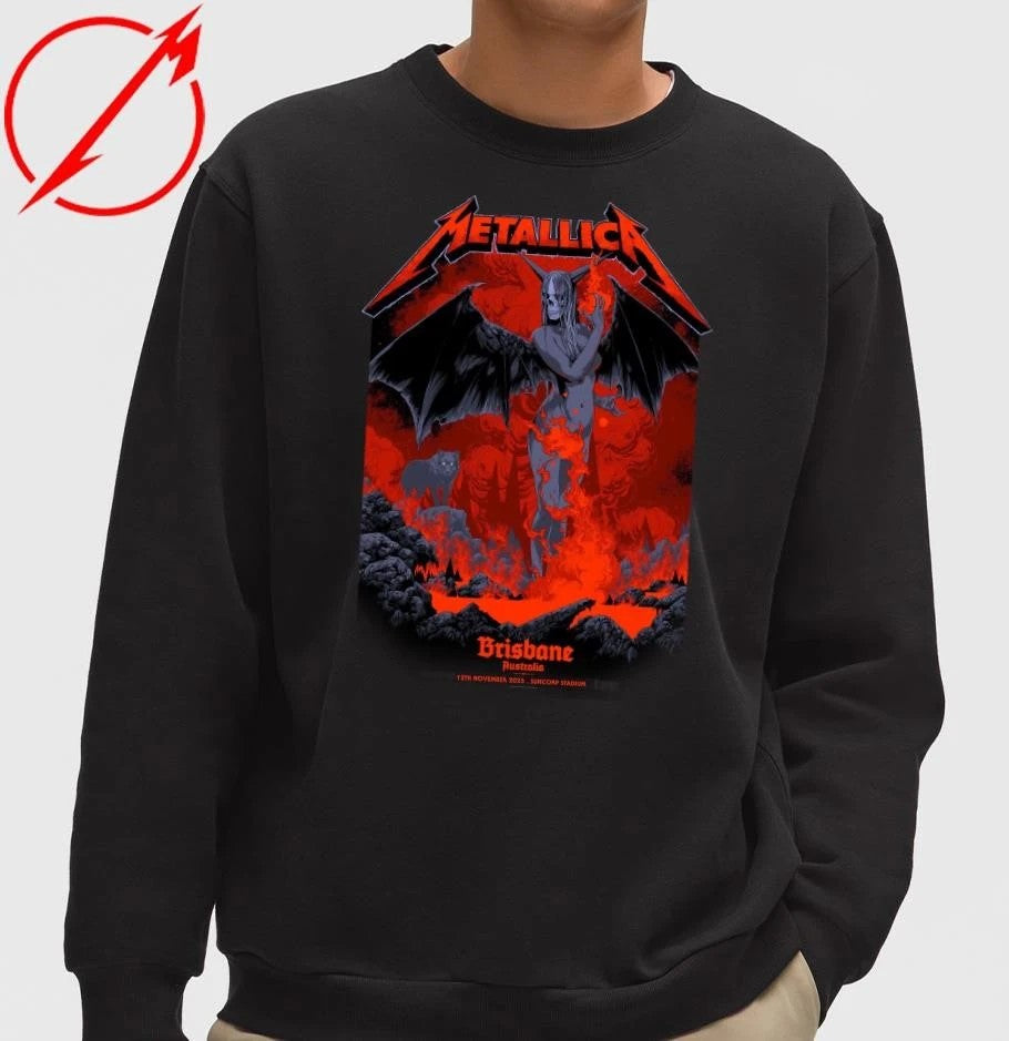 Metallica M72 Brisbane at Suncorp Stadium in Brisbane, Australia on November 12, 2025 By Ken Taylor Pop-Up Shop Limited T-Shirt