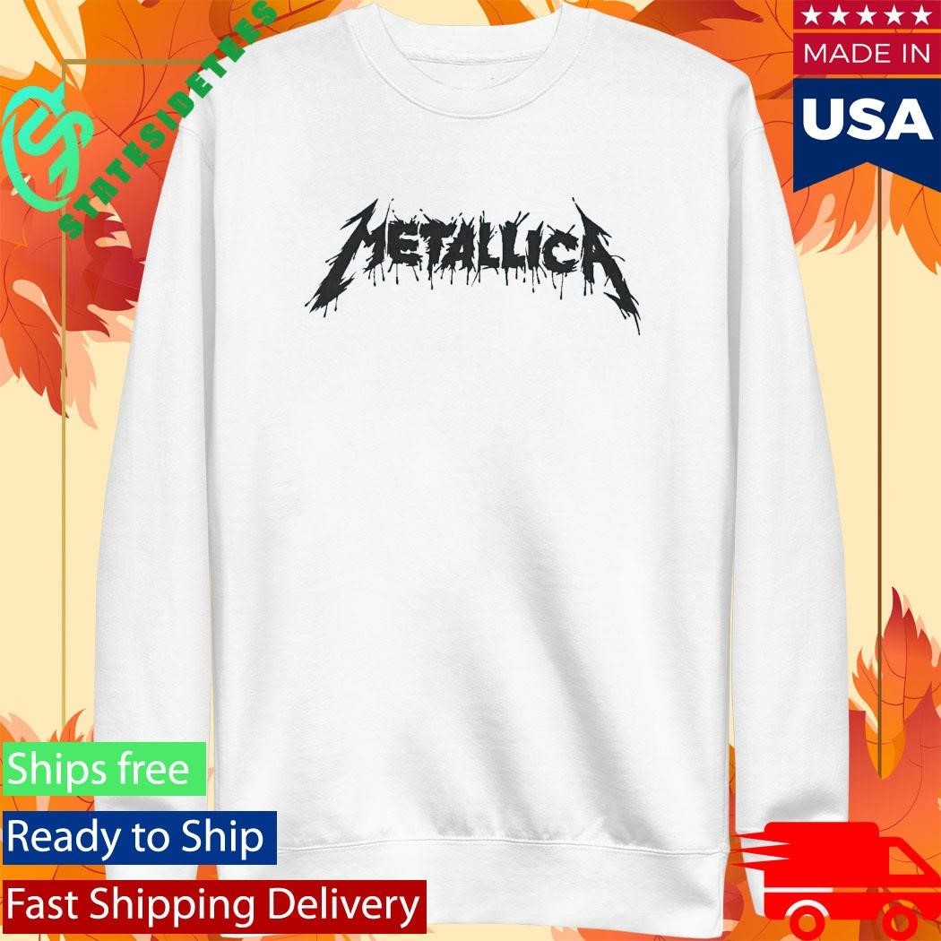 Metallica Splatter Logo Shirt