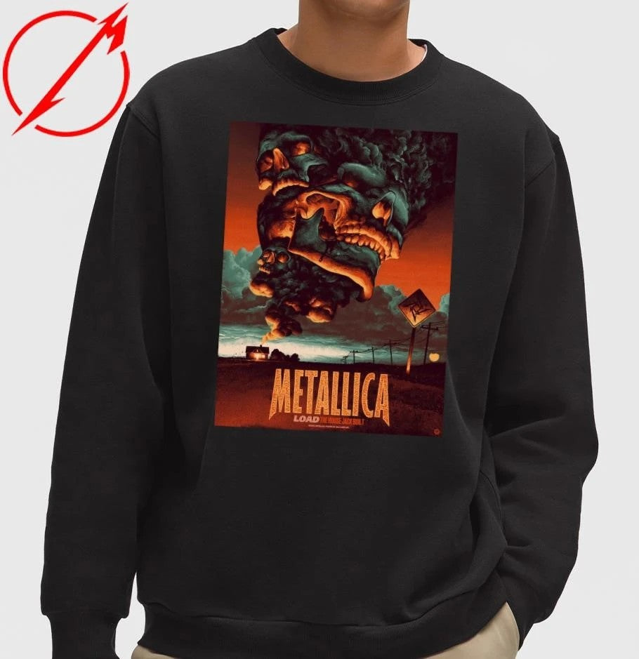 Metallica The House Jack Built The Load Poster Series Artist Max Loeffler’s T-Shirt