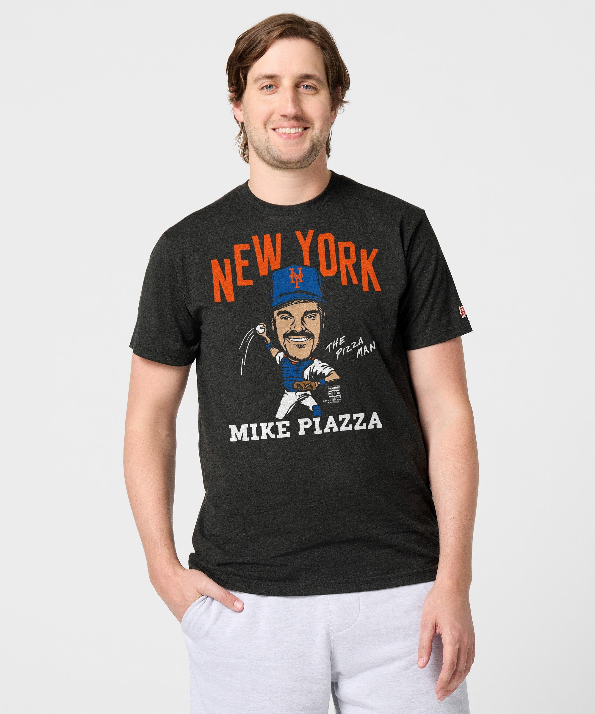 Mets Mike Piazza The Pizza Man