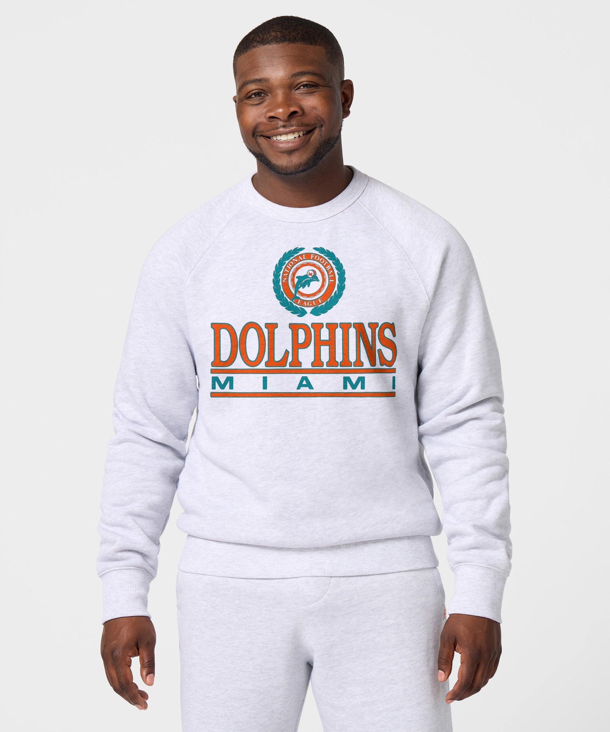 Miami Dolphins Crest Crewneck
