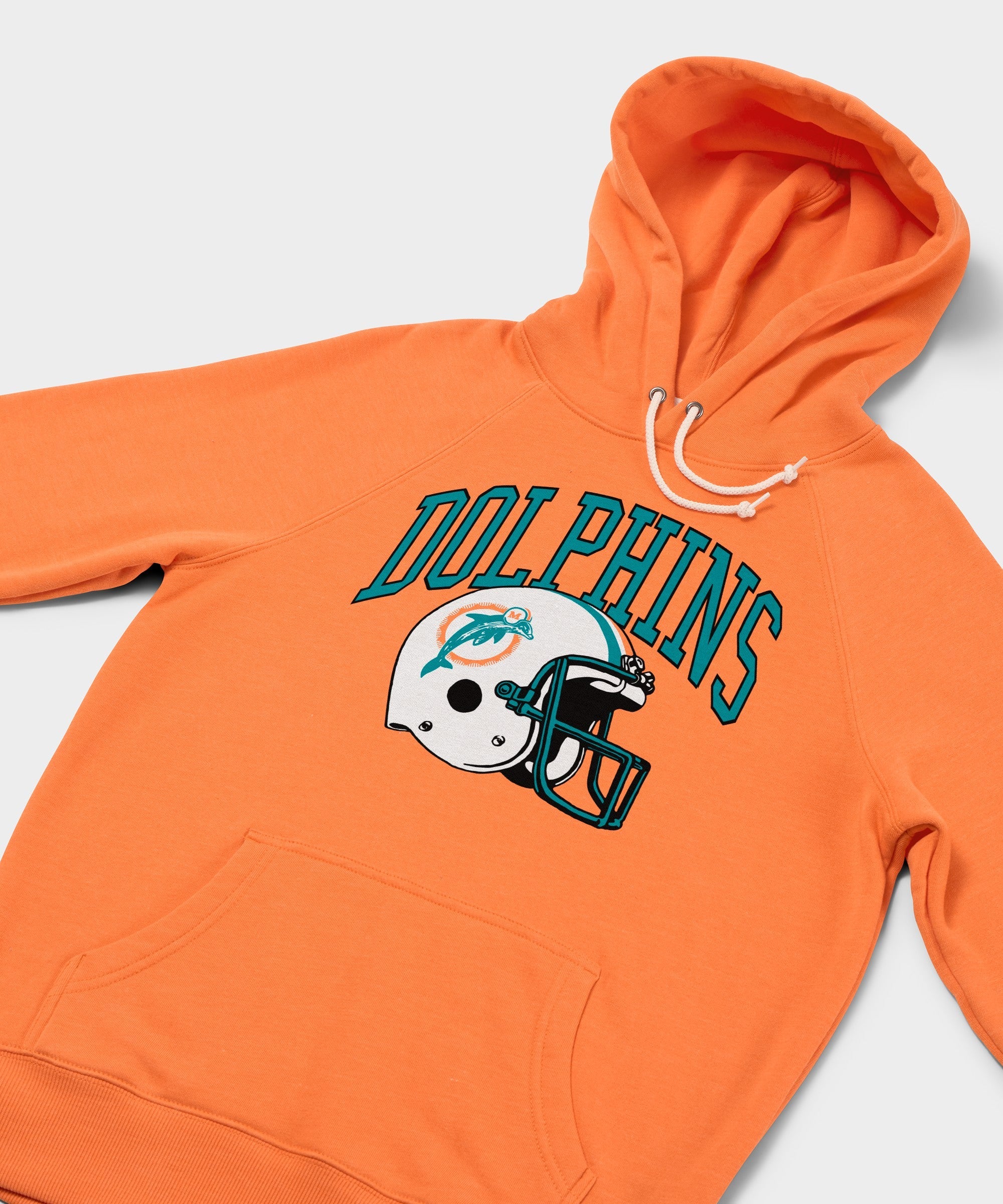 Miami Dolphins Helmet Retro Hoodie