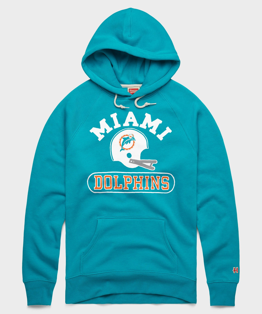 Miami Dolphins Throwback Helmet Hoodie