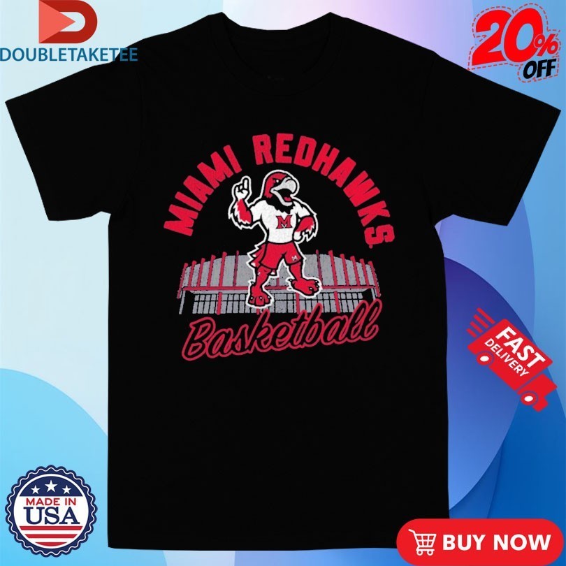 Miami RedHawks Basketball Mascot Shirts