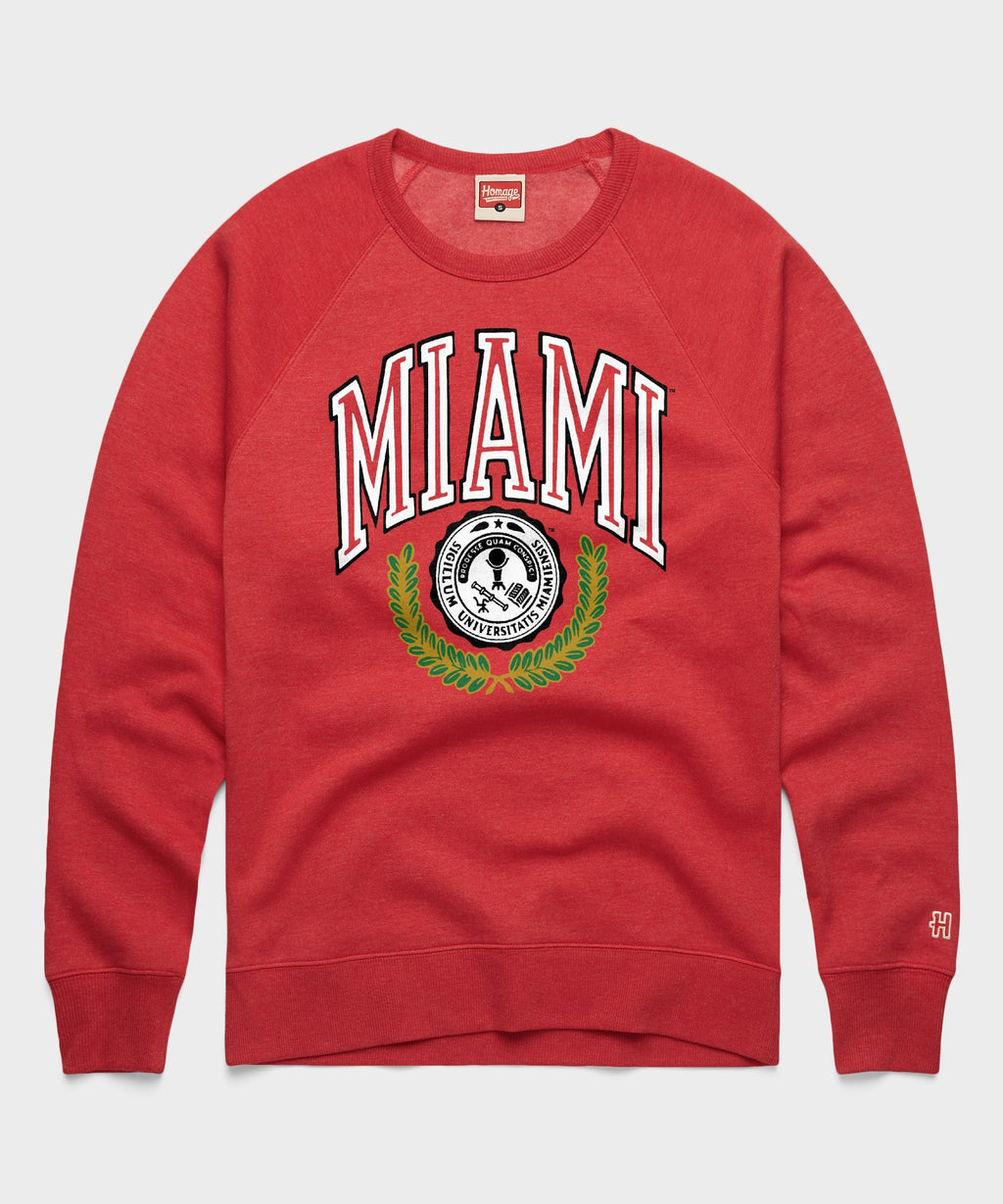 Miami University Crest Crewneck