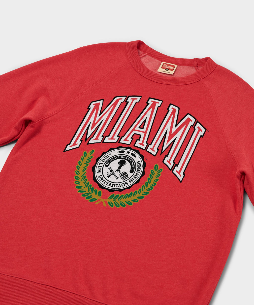 Miami University Crest Crewneck