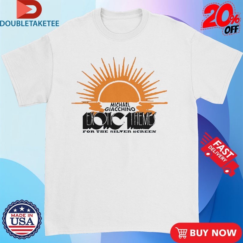 Michael Giacchino’s Exotic Themes For The Silver Screen Sun Logo Shirts