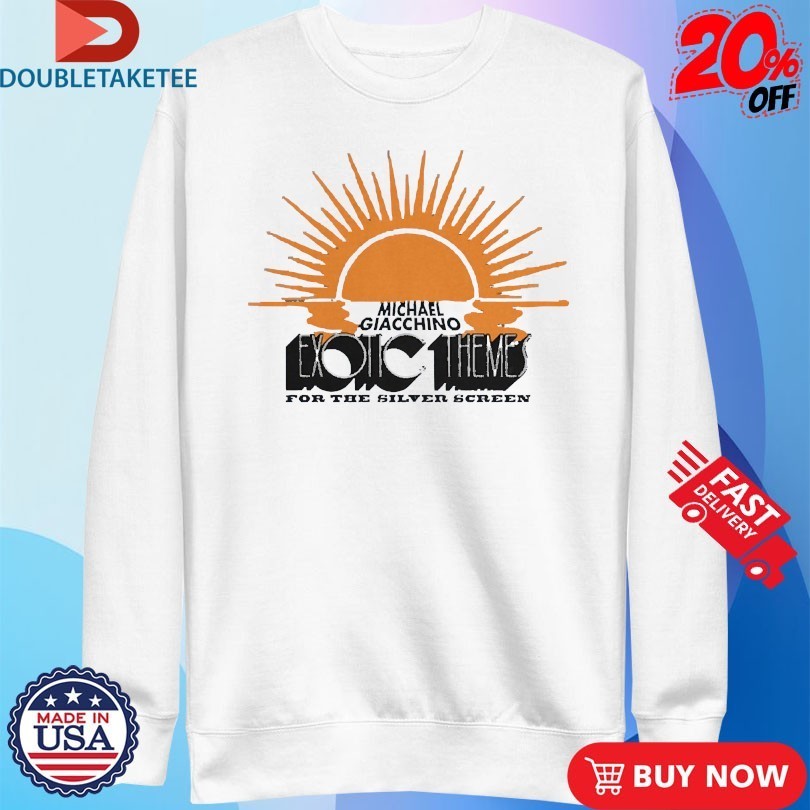 Michael Giacchino’s Exotic Themes For The Silver Screen Sun Logo Shirts