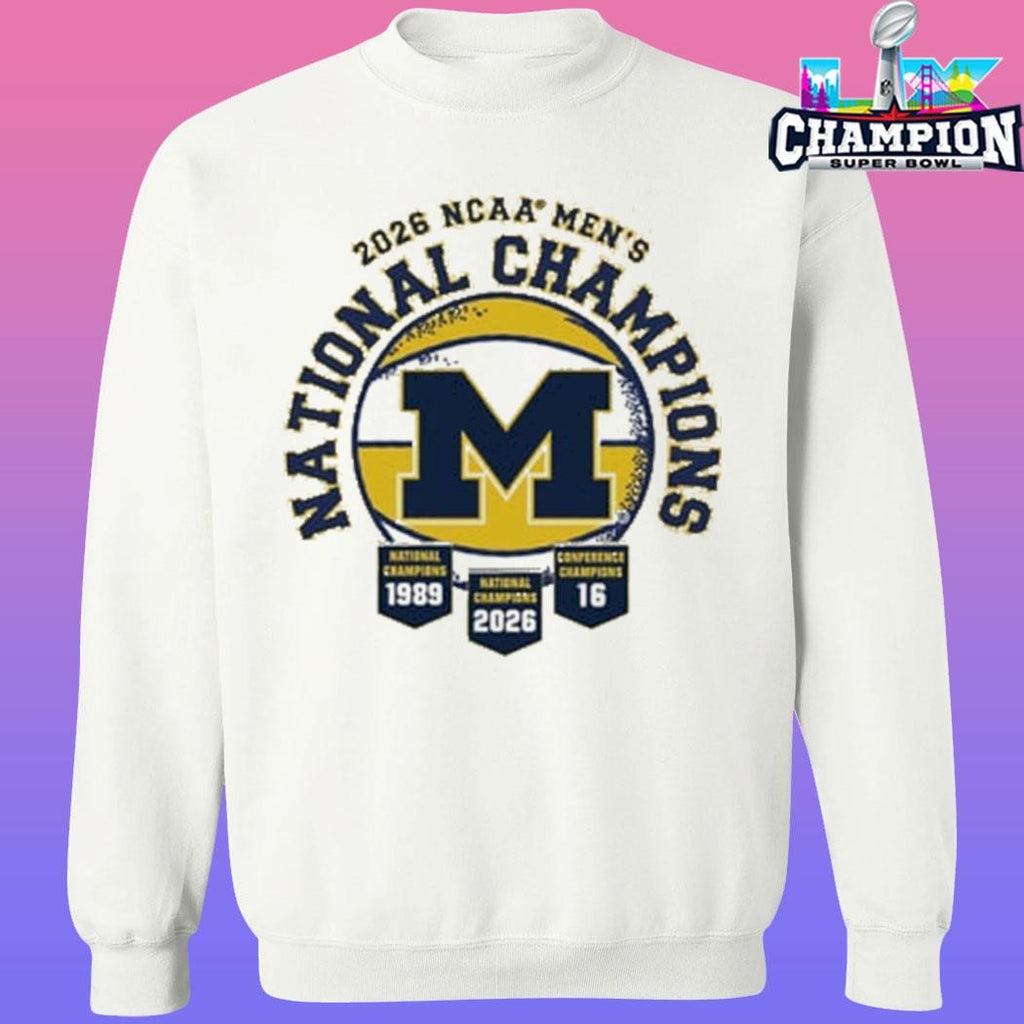 Michigan Wolverines Toddler 2026 Men’s Basketball National Champions Shirt