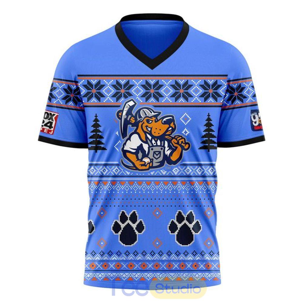 Midland RockHounds x Christmas in July 2026 Special Jersey