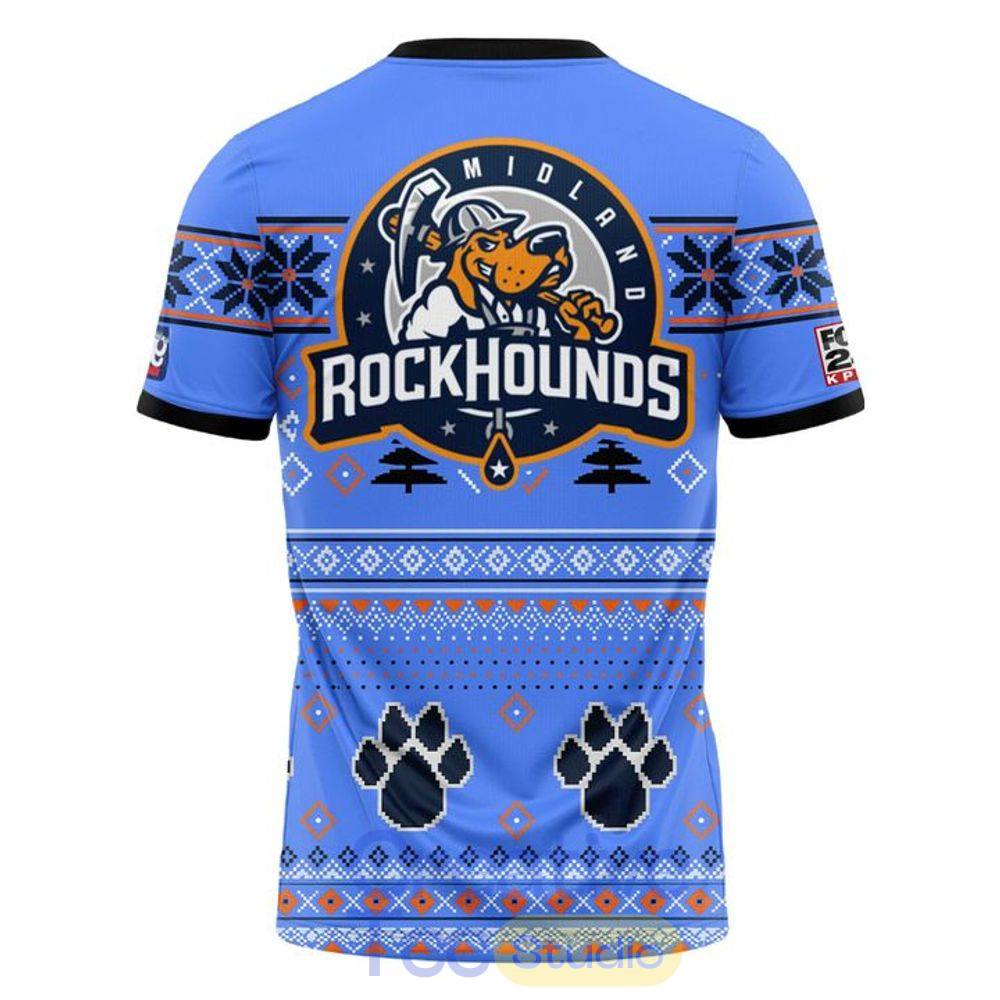 Midland RockHounds x Christmas in July 2026 Special Jersey