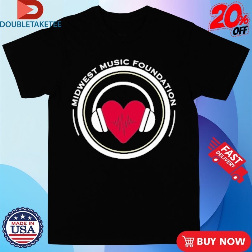 Midwest Music Foundation Heart Shirts