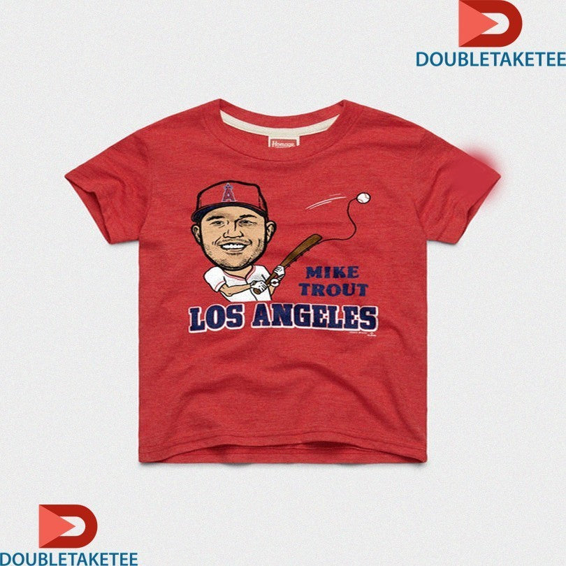 Mike Trout Los Angeles Angels Caricature Shirts