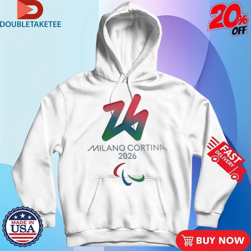 Milano Cortina 2026 Paralympics Logo Shirts