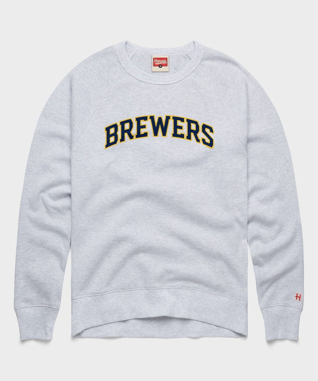 Milwaukee Brewers Jersey Logo '20 Crewneck