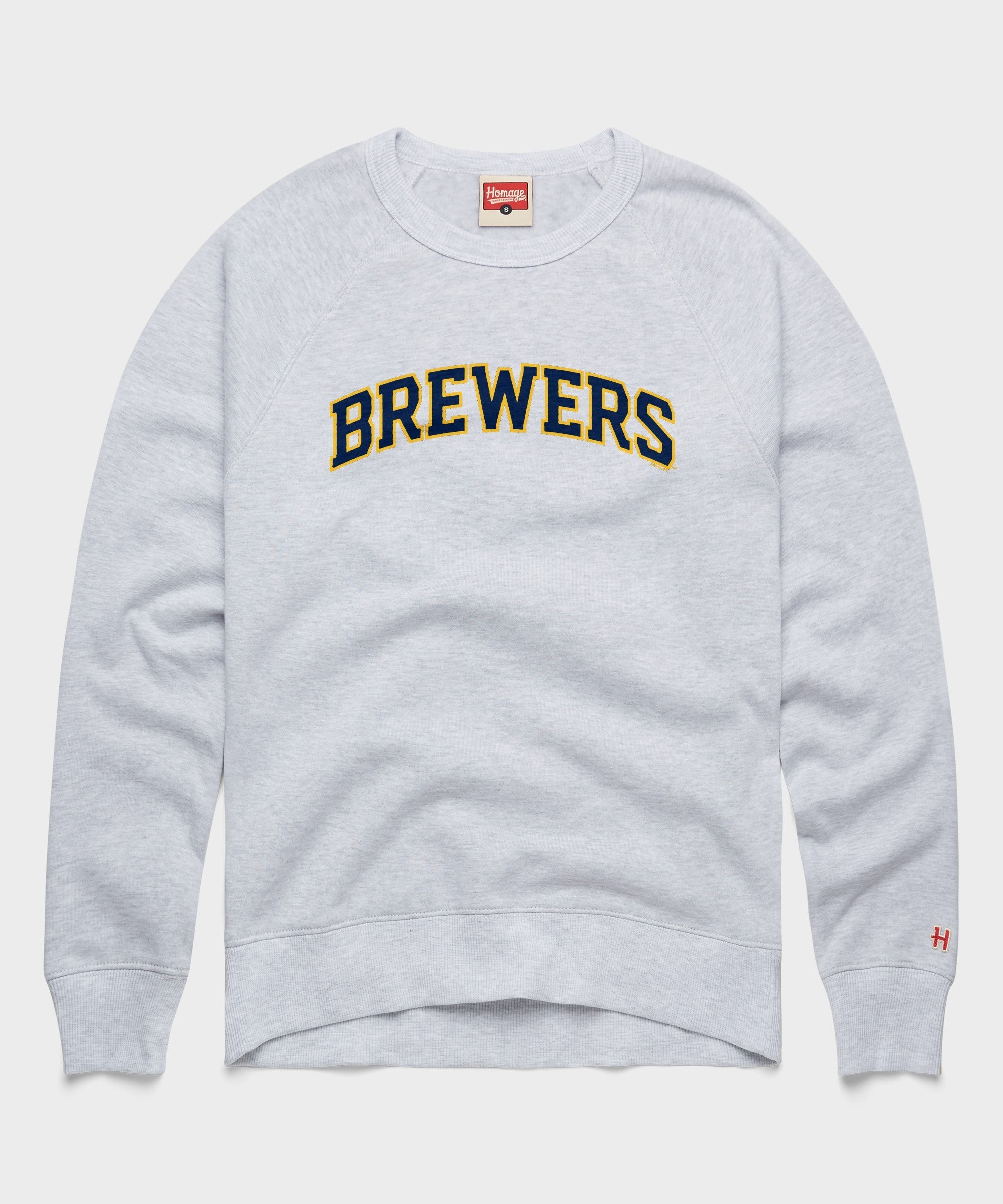 Milwaukee Brewers Jersey Logo '20 Crewneck