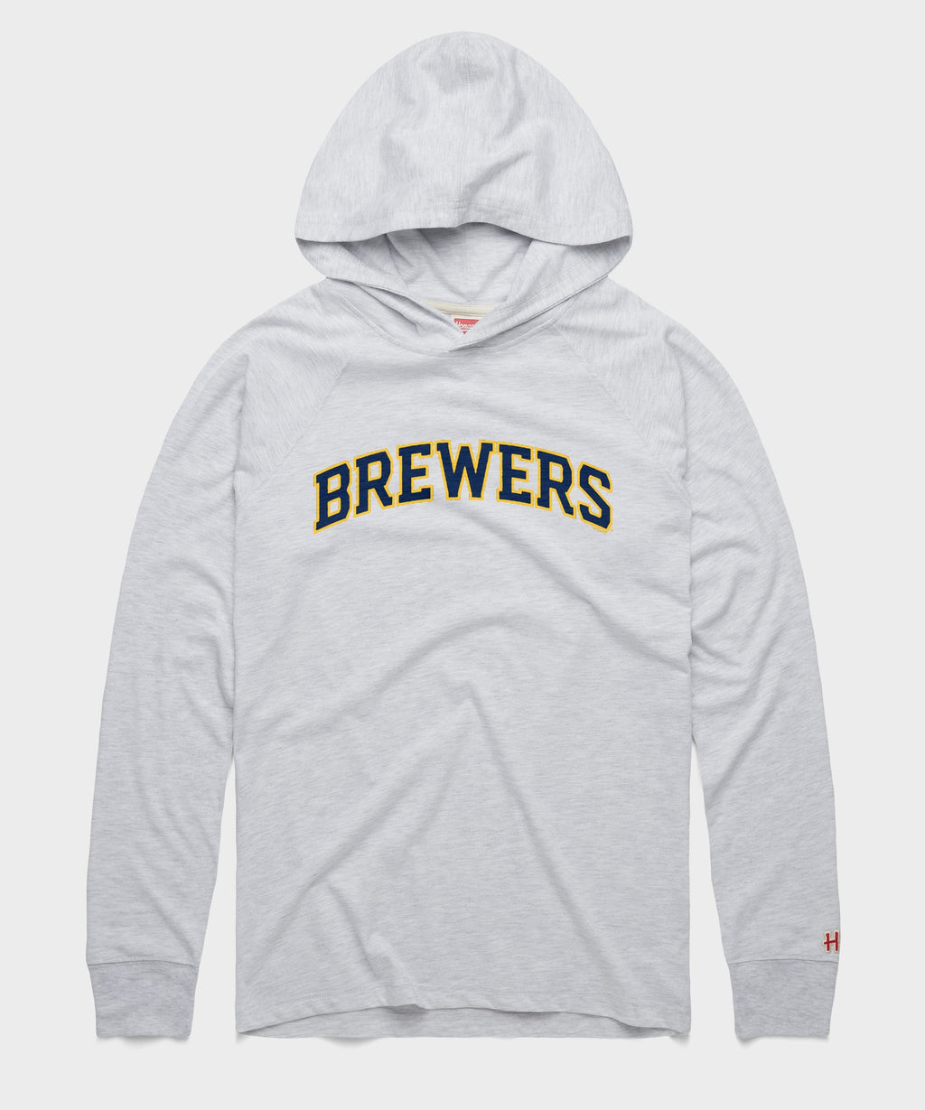 Milwaukee Brewers Jersey Logo '20 Lightweight Hoodie