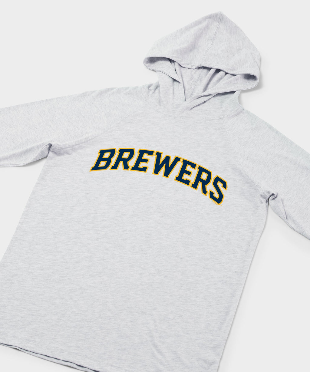 Milwaukee Brewers Jersey Logo '20 Lightweight Hoodie