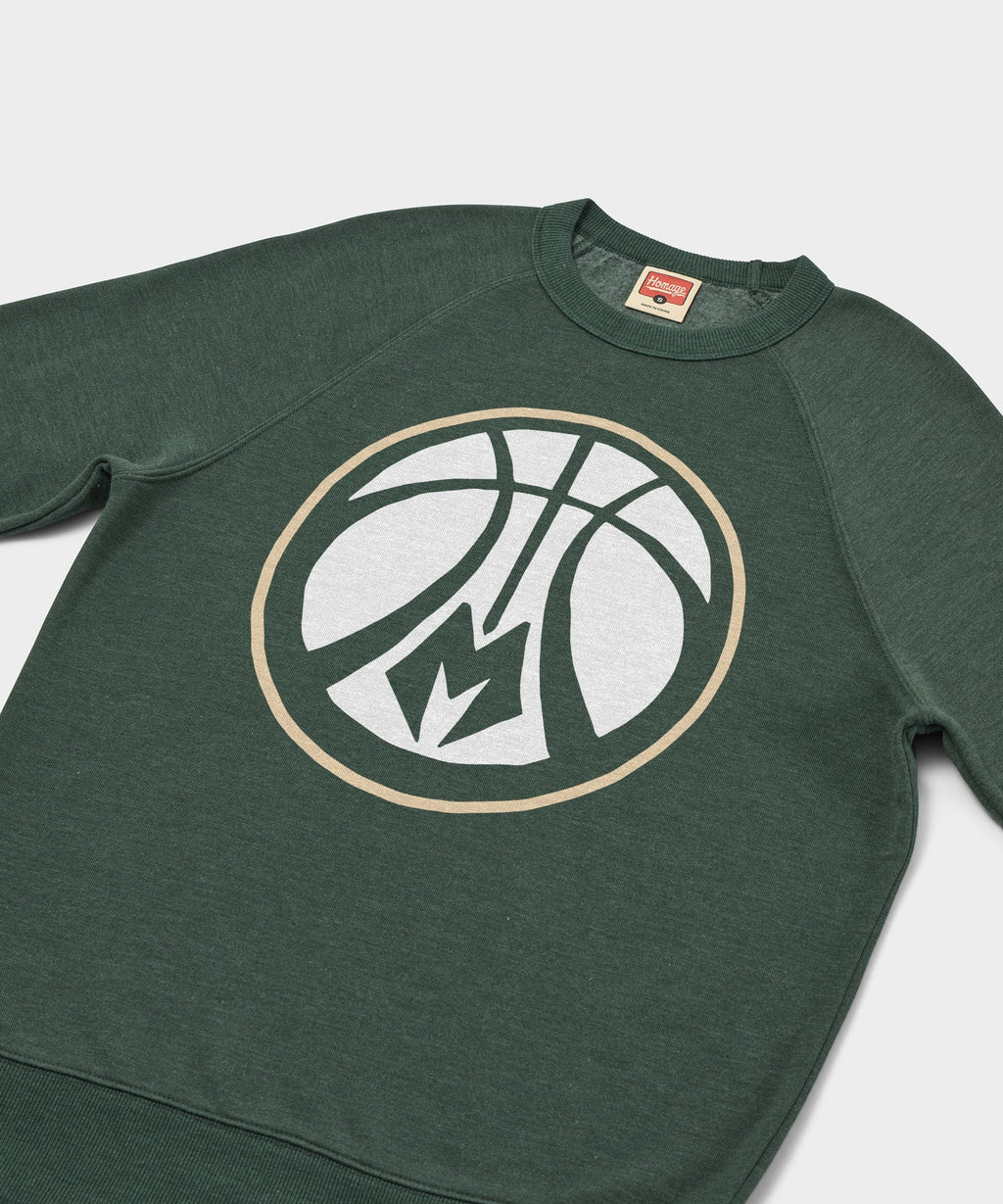 Milwaukee Bucks Alt Logo Crewneck