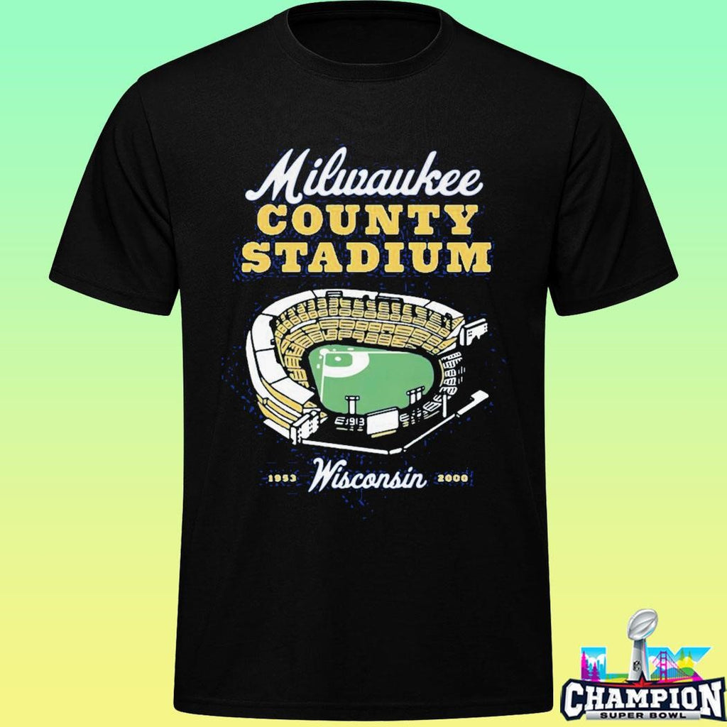 Milwaukee County Stadium Wisconsin Shirt