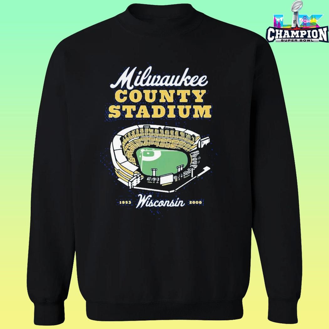 Milwaukee County Stadium Wisconsin Shirt