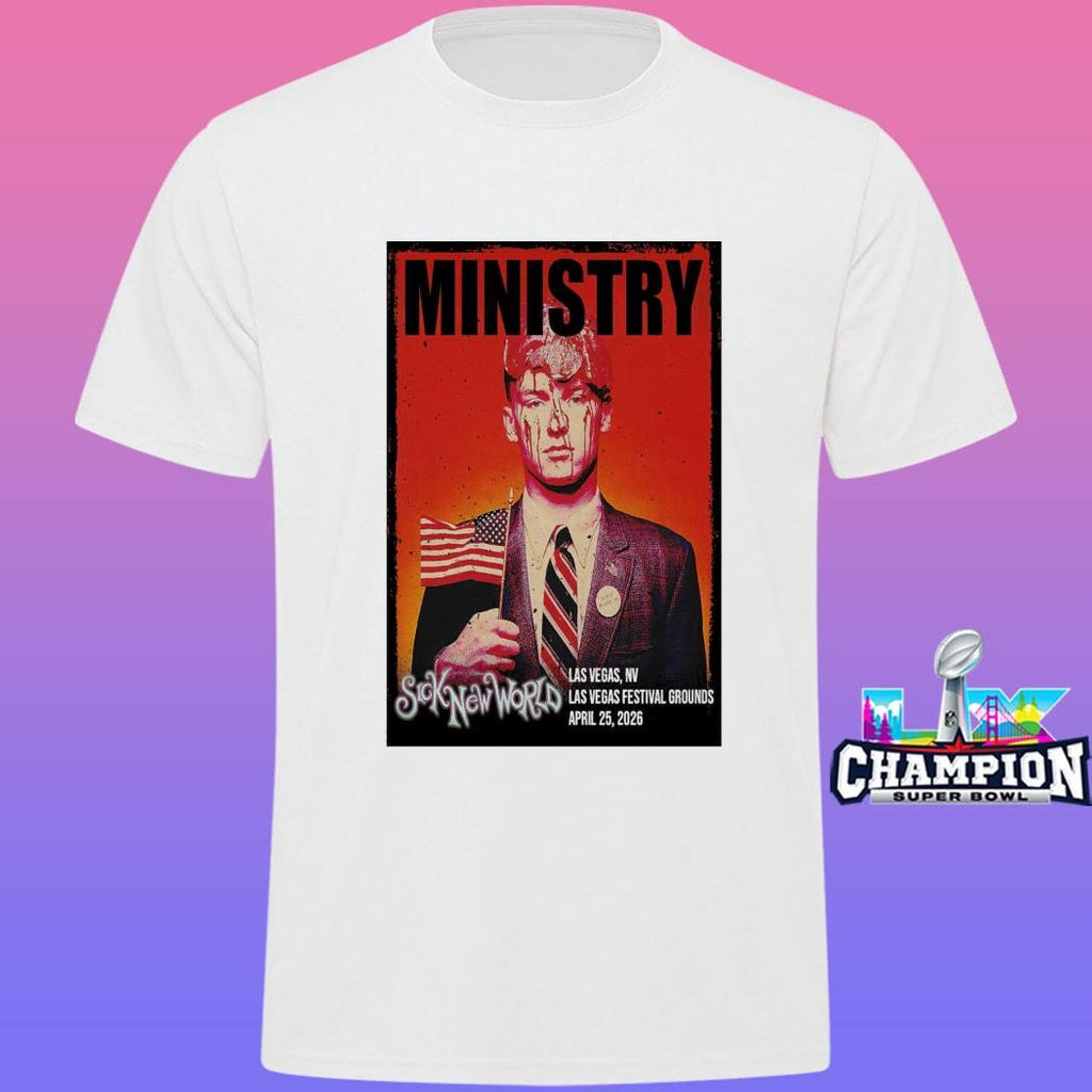 Ministry Concert Las Vegas Nv April 25 2026 Shirt