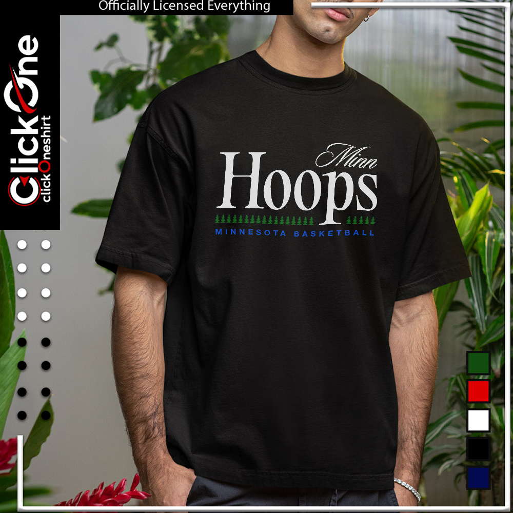 Minnesota Basketball Minn Hoops tree shirt